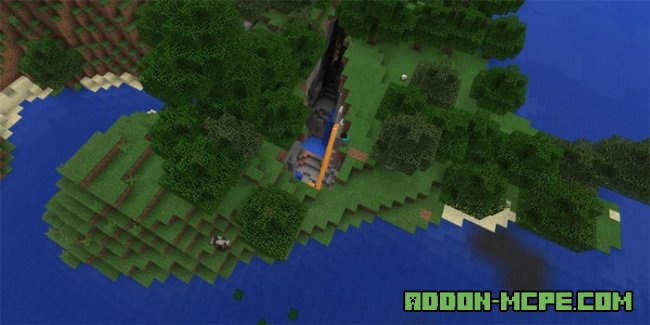 Сид на Огромное ущелье в Minecraft PE 1
