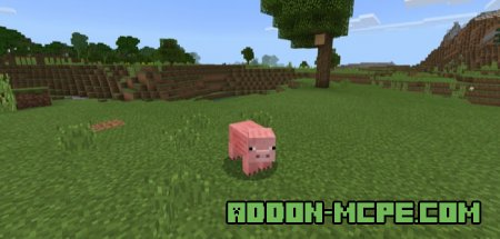 Свинья в игре Minecraft