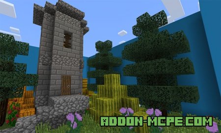 Замок в Minecraft PE