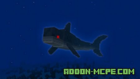 Акула Мегалодон в Minecraft