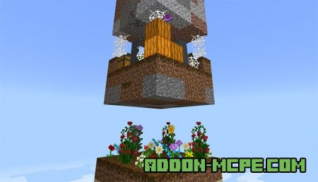 Цветочный блок в Minecraft