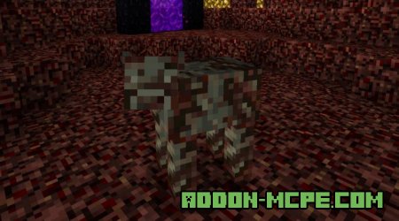Кварцевая корова в Minecraft