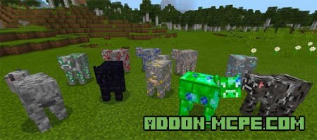 Статья по Мод: Новые виды коров в Minecraft 1.8
