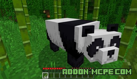 Панда в Minecraft