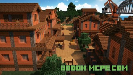 создание деревень в Minecraft