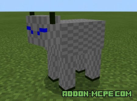 Корова-облако в Minecraft