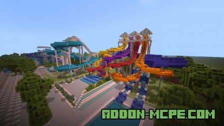Статья по Карта: Огромный аквапарк в Minecraft