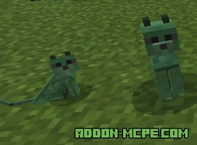 Кошка-зомби в Minecraft