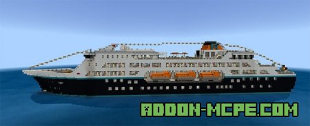 Корабль в Minecraft
