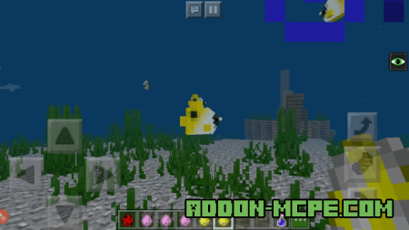 Рыба-ангел в Minecraft