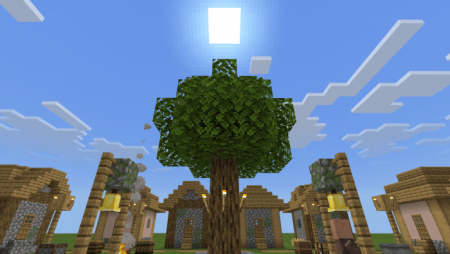 Дерево в деревне