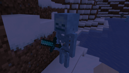 Ледяной Скелет в Minecraft