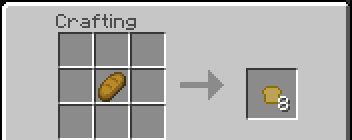 Ломтик хлеба в Minecraft