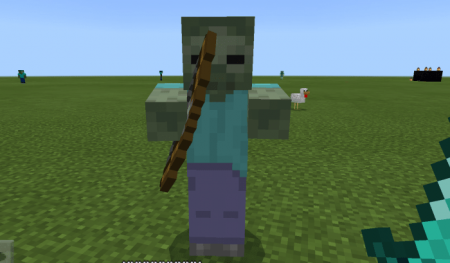 Зомби-лучник в Minecraft