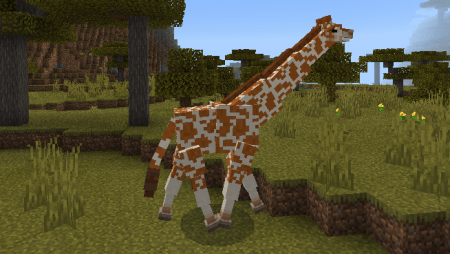 Жираф в Minecraft