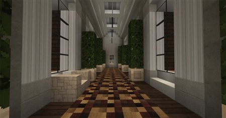 Длинный коридор в доме