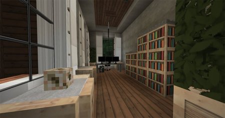 Читальный зал в особняке