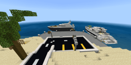 Яхта в Minecraft