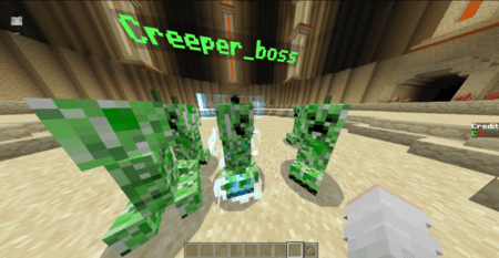 Боссы Криперы в Minecraft