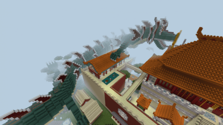 Азиатские крыши в Minecraft