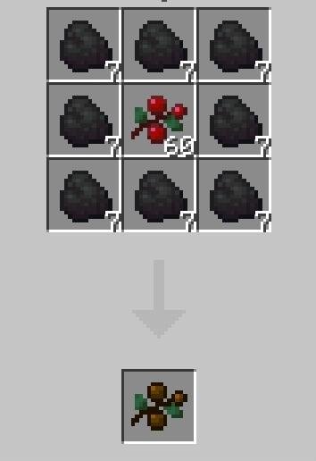 ягода из угля