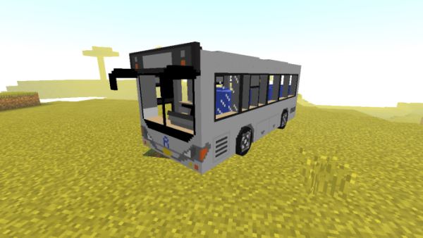Большой автобус для Майнкрафт