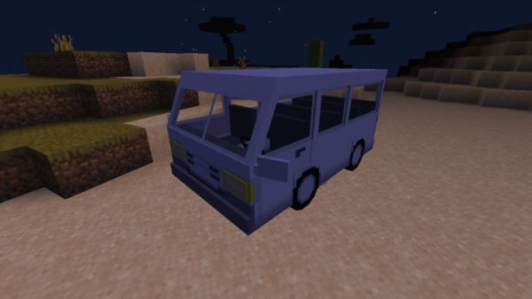Мини автобус для игрового мира