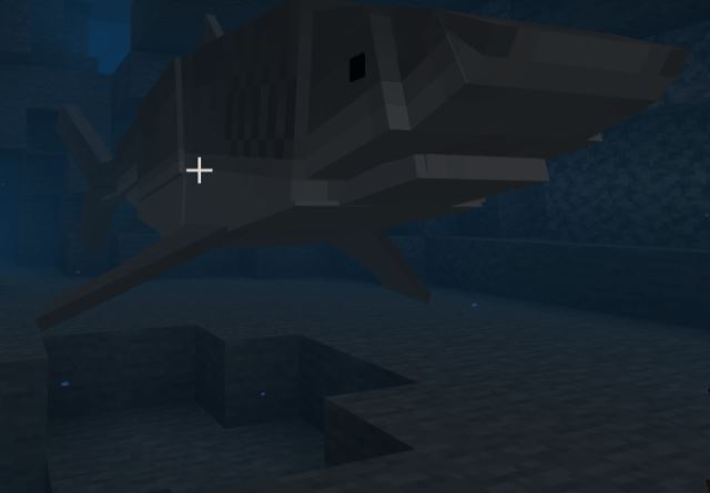 Тигровая акула в воде