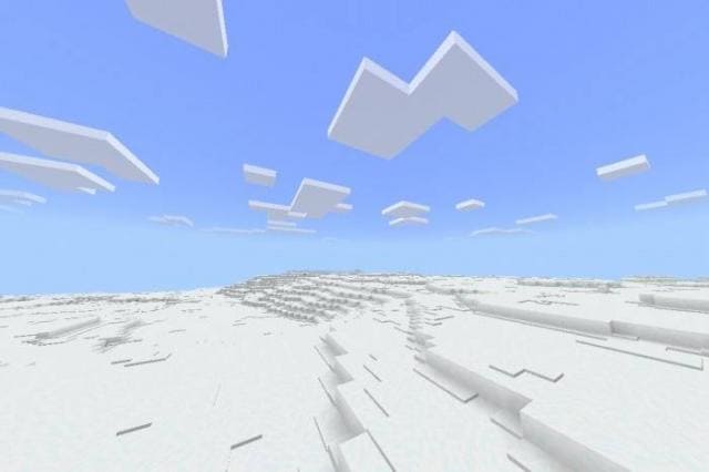 Пример снежных пустошей в игре 2
