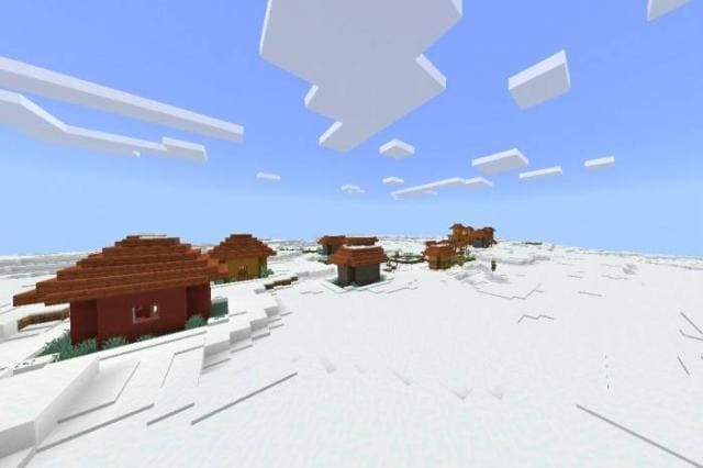 Пример снежных пустошей в игре 4