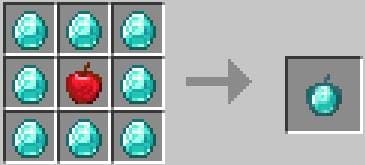 Как создать Яблоко алмазное