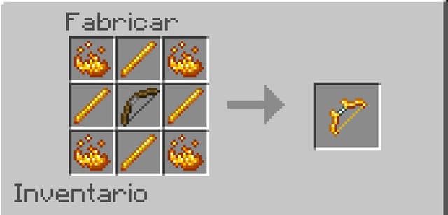 Как создать огненный лук