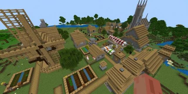 Как выглядит новая деревня сверху