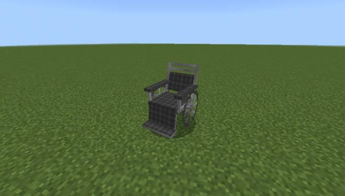 Кресло простое перед игроком