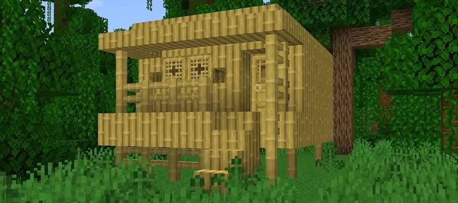 Бамбуковый дом в игре