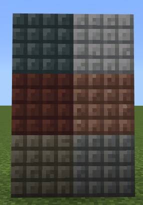 Разные варианты цветов блоков 4