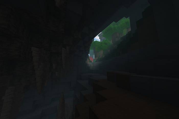 Как выглядят улучшенные пещеры