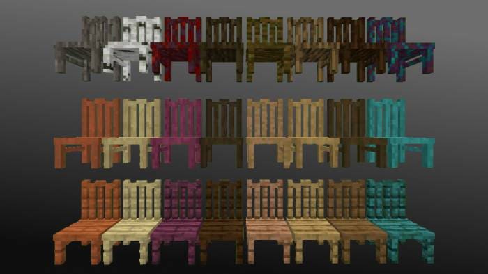 Разные стульчики и кресла внешний вид 7
