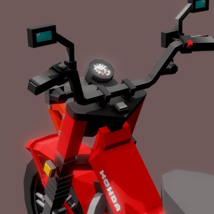 Отдельные детали мотоцикла