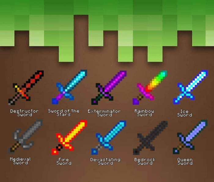 Как выглядят новые мечи