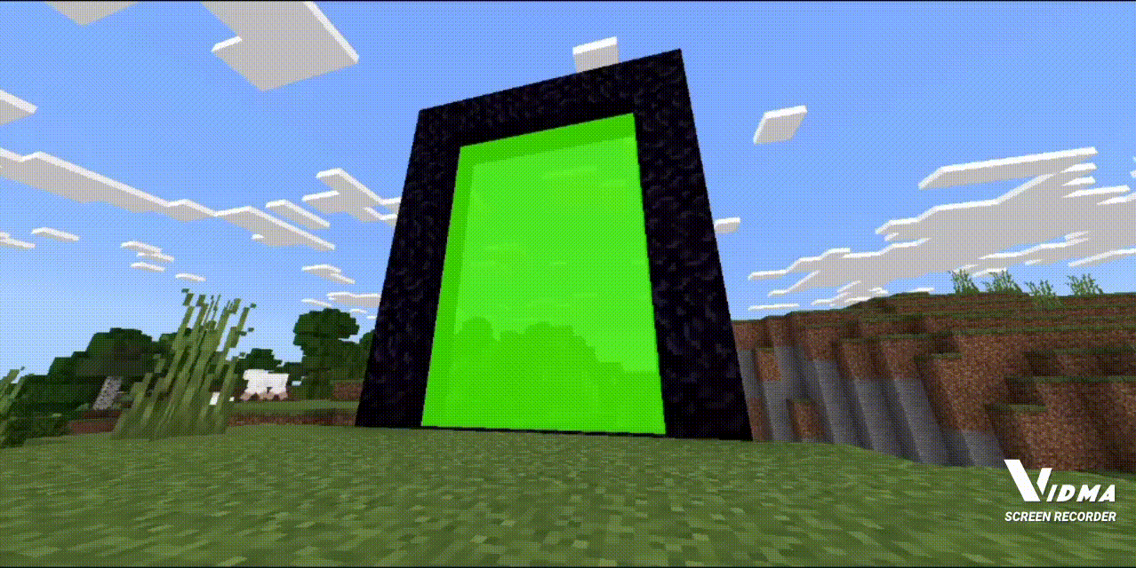 Оформление портала в ярко-зеленых тонах