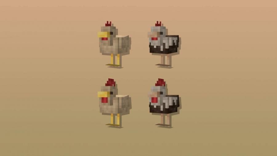Обычные варианты куриц в игре 7
