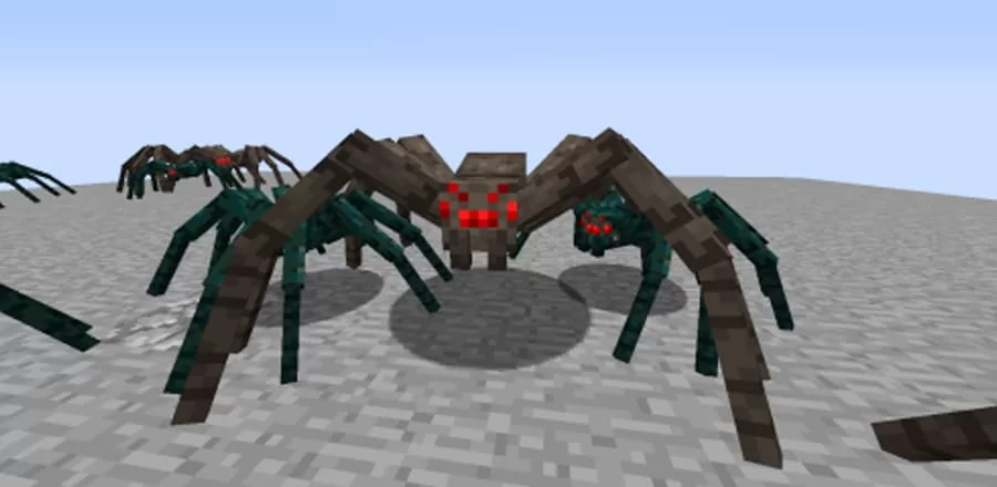 Текстуры: Страшные пауки